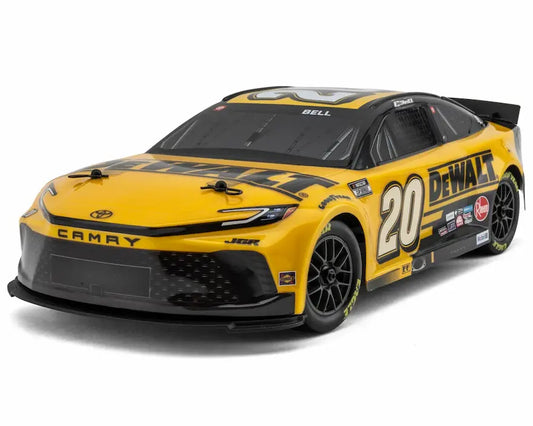 Losi 1/12 NASCAR RC Race Car Christopher Bell No. 20 DEWALT Toyota Camry XSE RTR